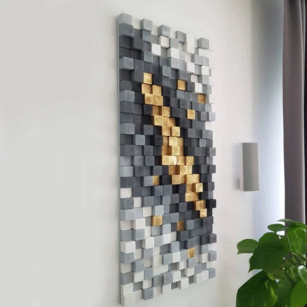 Teak Mosaic Art