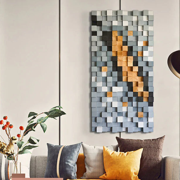 Teak Mosaic Art