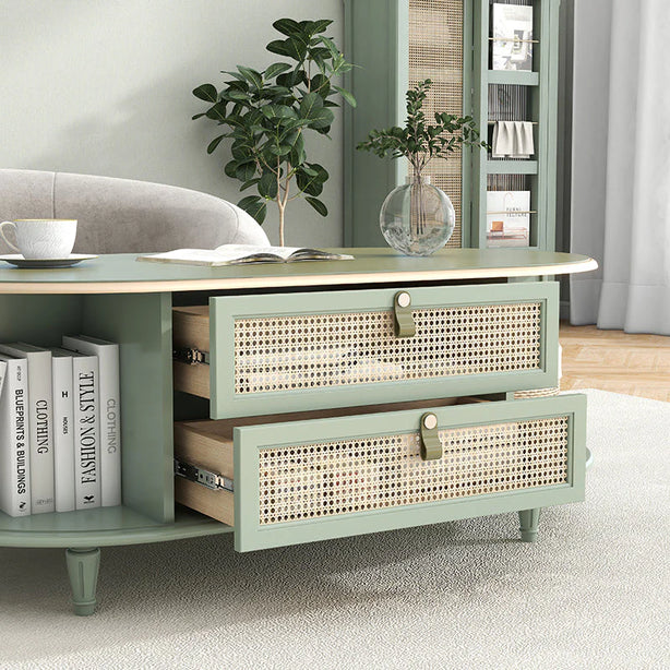 Ivy Rattan Coffee Table