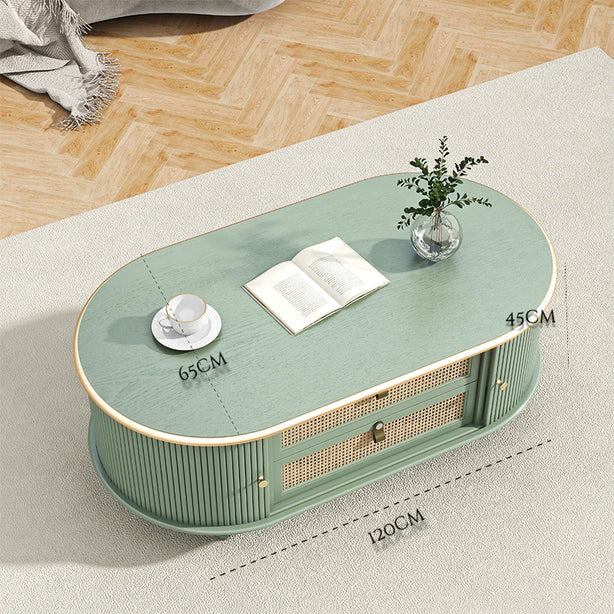 Ivy Rattan Coffee Table