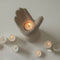 Palm Candle Holder