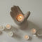 Palm Candle Holder