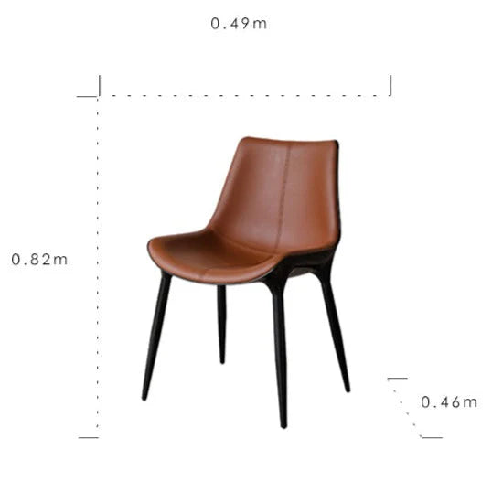 Molten Leather Chair