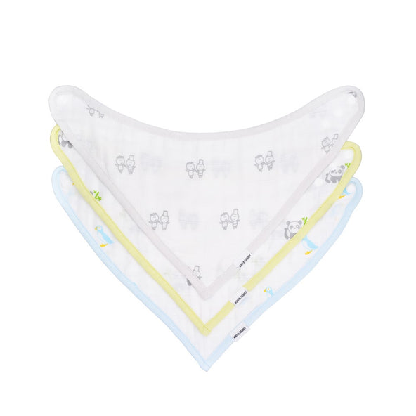 6-Layer Muslin Bandana Bibs