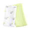 PANDA Bamboo Cotton Muslin Swaddle Blankets – 2 pack
