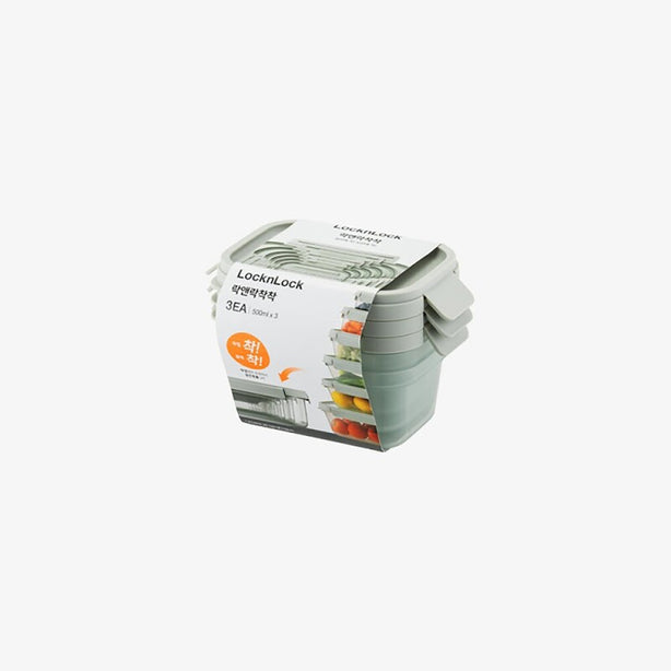 Locknlock, NESTOPIA Set: LTN320 500ML X 3, LTN320S3