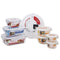 Locknlock 7P Airtight Glass Food Container + Microwave Cover 1 P