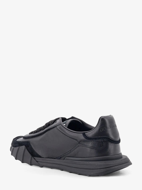 Dolce & Gabbana DG Athletic leather sneakers - Nero/Nero