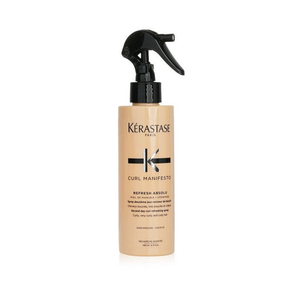 Curl Manifesto Refresh Absolu Second Day Curl Refreshing Spray (for Curly, Very Curly & Coily Hair) - 190ml/6.4oz