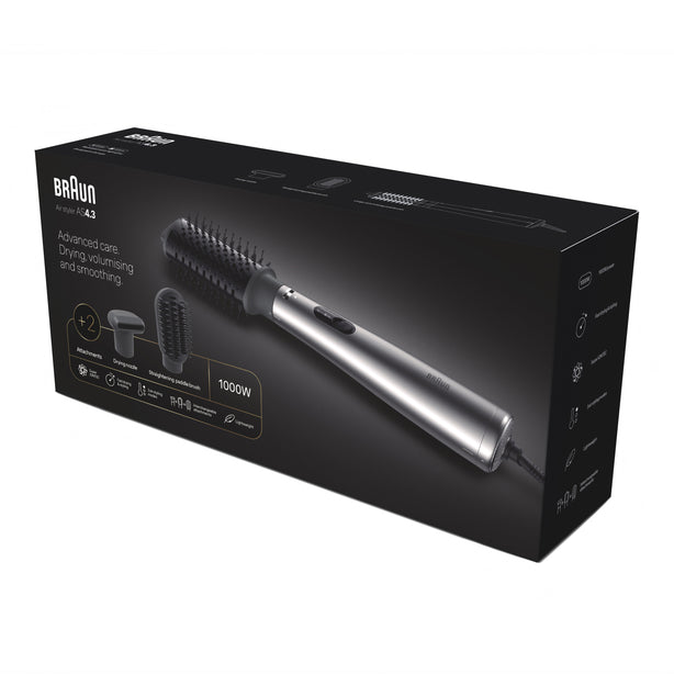 Braun AS 430 Air Styler Iontec Hair Dryer and Styler (3 Heads)
