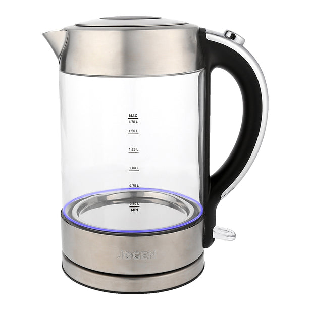JOGEN KE 4311 Stainless Steel Glass Kettle 1.7L 2200W
