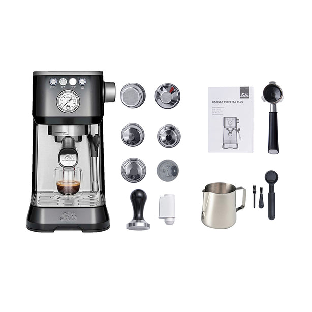 Solis  Barista Coffee Machine  Blac