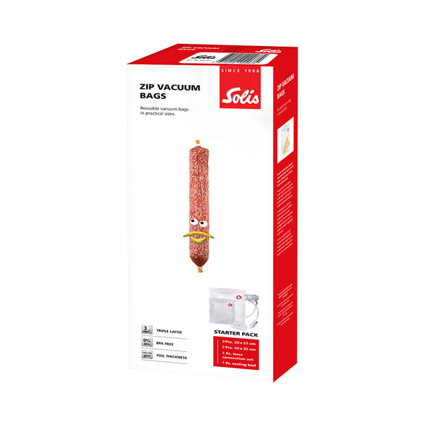 Solis Vacuum Zipper Bag Starter Set