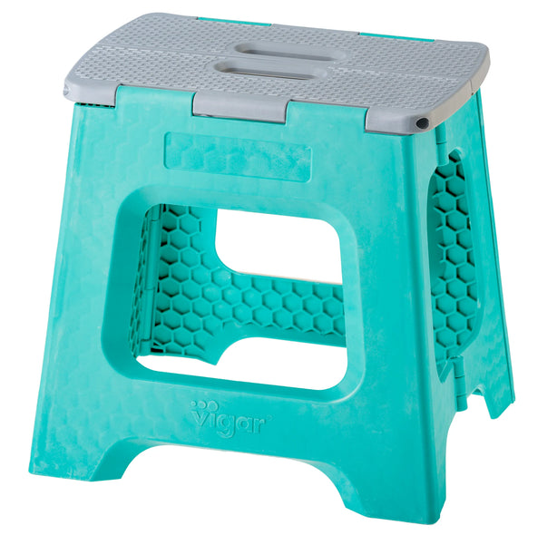 Vigar Compact Foldable 32cm Stool (Multiple Colours)