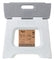 Vigar Compact Foldable Stool 100% Recycled Plastic Zeroline Grey