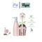 Vigar Florganic  3pc Sink Caddy Set + Dispenser (Pink or Orange Colour)