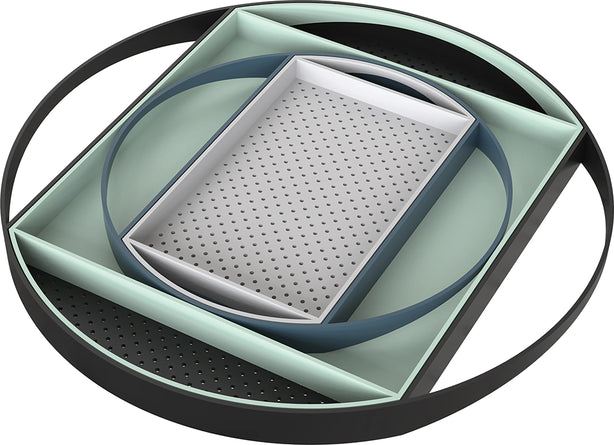 Vigar 4 in 1 Nested Serving Trays (2 Colours Available)