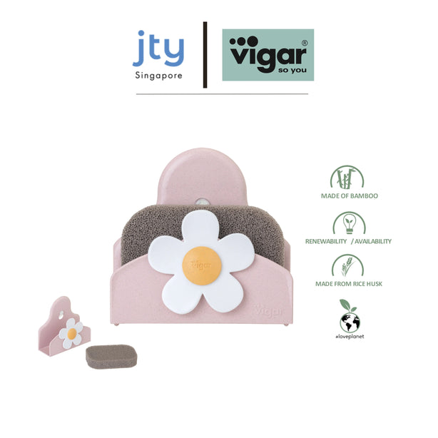 Vigar Florganic Suction Holder + Sponge