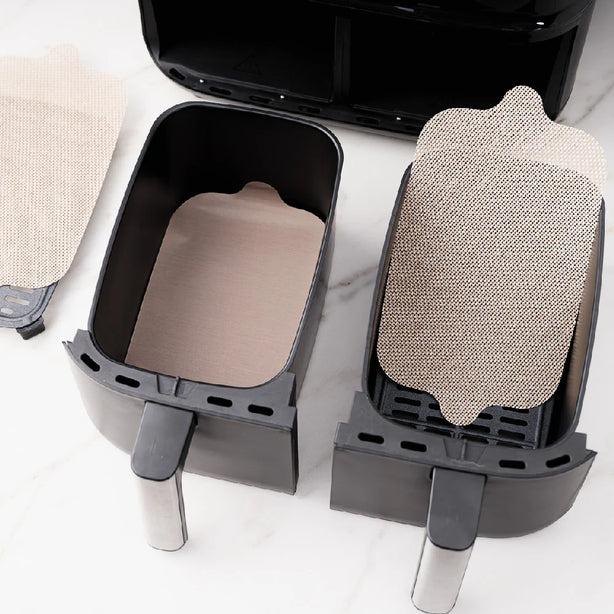 NoStik Dual air fryer liner Brown