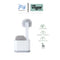 Vigar RengØ White Monobloc 3 pc Sink Caddy Set