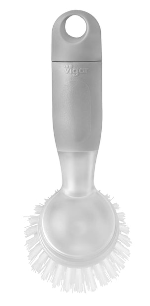 Vigar RengØ Soap Dispensing Grey Dish Brush