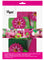 Vigar Flower Power Set (Gloves, Pink Dish Brush With Vase, Sponge Holder)