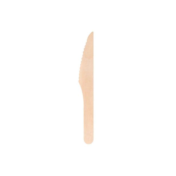 Eco Basics Biodegradable Wood Knife – 18pcs