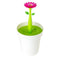 Vigar Flower Power White 3L Bathroom Bin