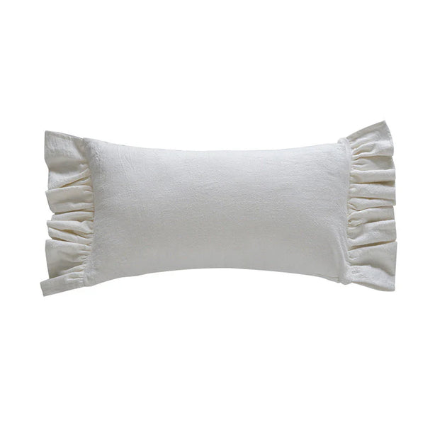 Ramie Ruffle Cushion
