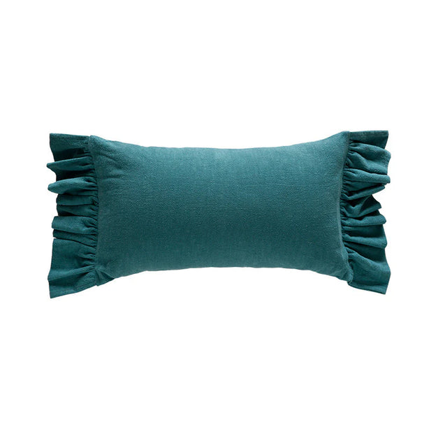 Ramie Ruffle Cushion