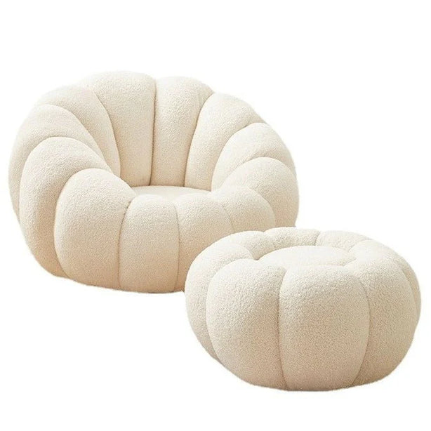 Swivel Bouclé Armchair/Sofa