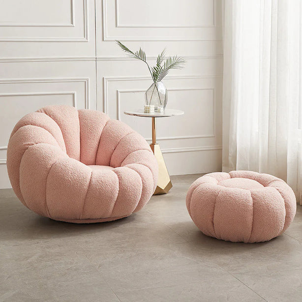 Swivel Bouclé Armchair/Sofa