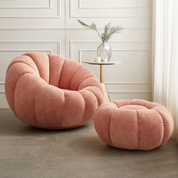 Swivel Bouclé Armchair/Sofa