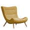 Italian Oakwood Lounge Chair