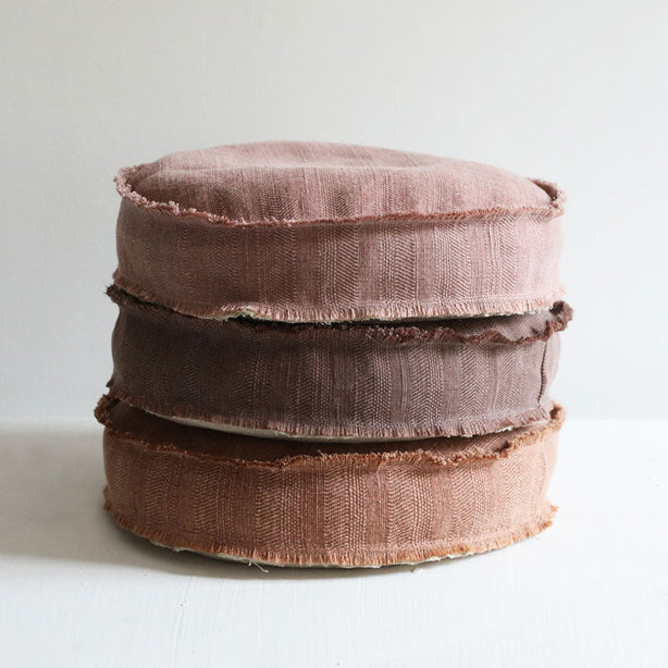 Minimal Tassel Pouffe