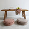 Minimal Tassel Pouffe