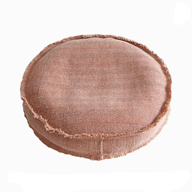 Minimal Tassel Pouffe