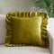 Velvet Ruffle Cushion