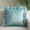 Velvet Ruffle Cushion
