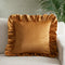 Velvet Ruffle Cushion