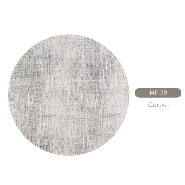 Minimal Round Rug