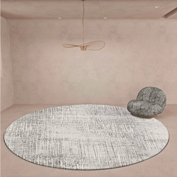 Minimal Round Rug