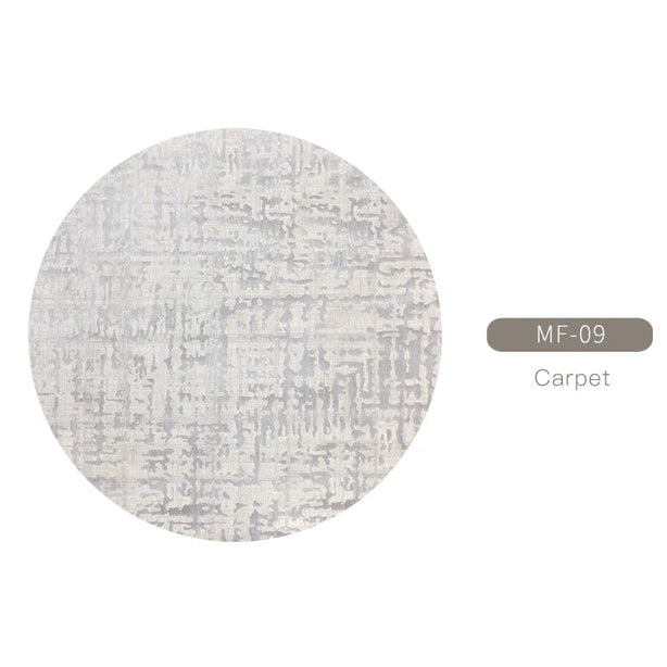 Minimal Round Rug