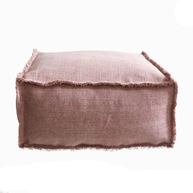 Minimal Tassel Pouf