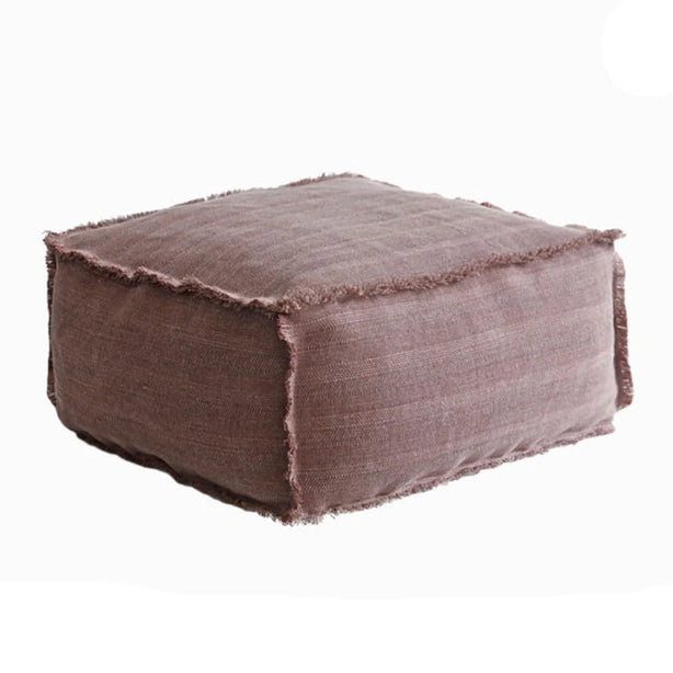 Minimal Tassel Pouf