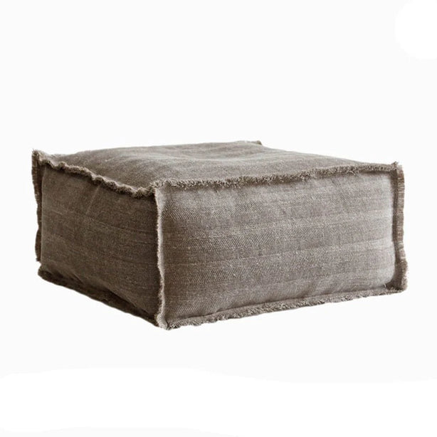 Minimal Tassel Pouf