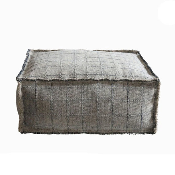 Minimal Tassel Pouf