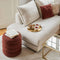 Bouclé Ottoman