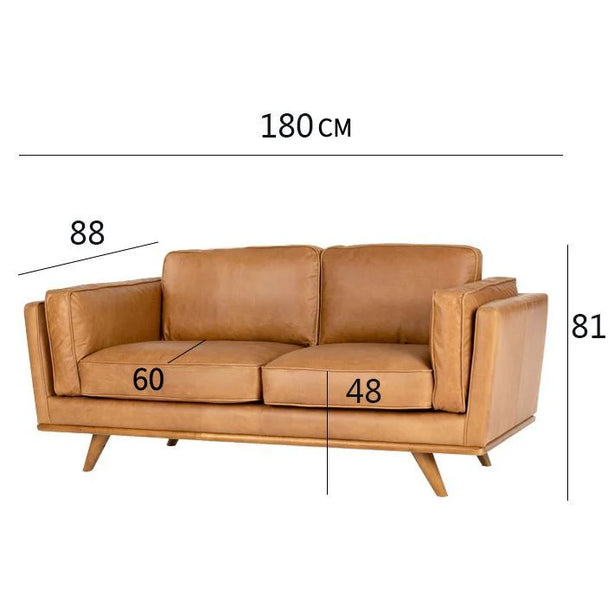Italian Leather Sofa