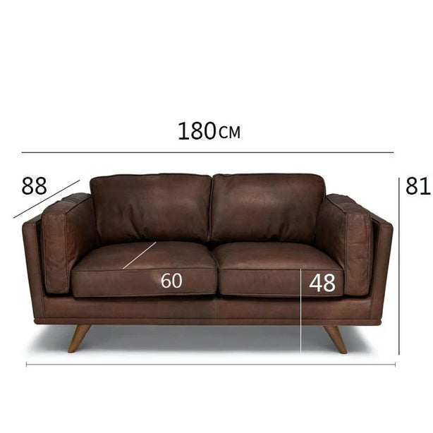 Italian Leather Sofa